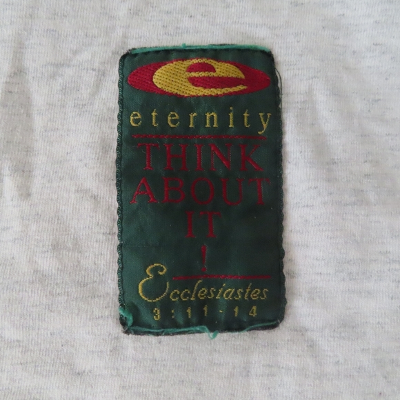 Vintage 90s Exodus Production Eternity Think about it Ecclesiastes 3:11:14 XL - Picture 4 of 6